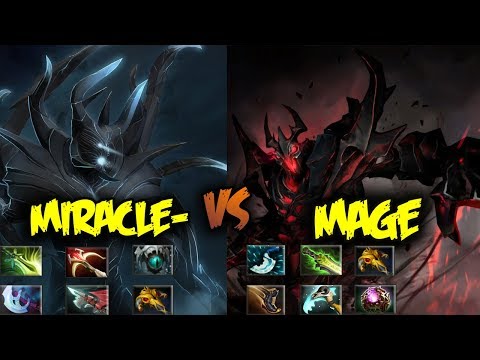 Dota 2 - Mage [Shadow Fiend] vs Miracle- [Terrorblade] - Whom do you think will win!