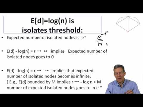 Social and Economic Networks 2.8 Week 2: A Threshold Theorem (optional advanced)
