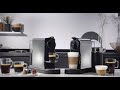 De'Longhi Kaffeemaschine Nespresso CitiZ Platinum&Milk EN330.M Silber