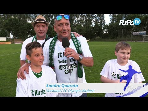 Sandro Quarata - FC Olympia Kirrlach - zum Spiel vs. TSV 05 Reichenbach, 11.6.2017