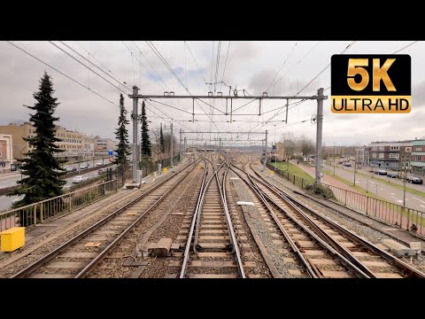 [5K] Route learning: Eindhoven - Venlo CABVIEW HOLLAND VIRM 18mrt 2021