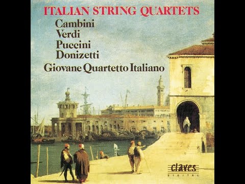 Giacomo Puccini: "Crisantemi" for String Quartet - I. Andante mesto / Giovane Quartetto Italiano