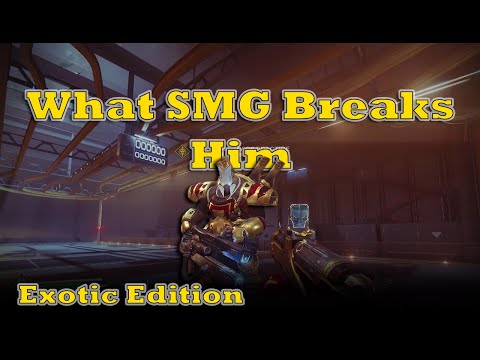 Testing Every Exotic SMG in the Current Sandbox.