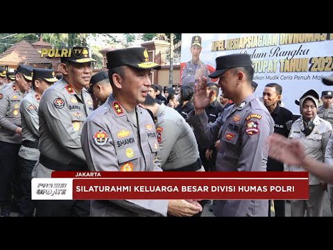 PRESISI UPDATE: DIVISI HUMAS POLRI GELAR APEL HALAL BIHALAL 16/04/2024 10.00