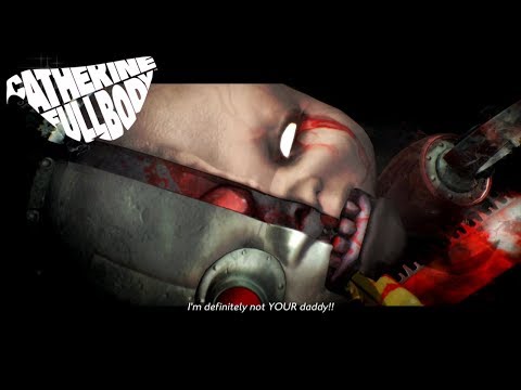 Catherine: Full Body - Stage 6 - Clock Tower - Final Floor - Child with a Chainsaw Boss