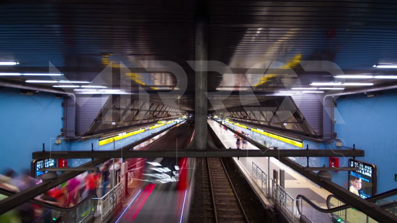 Timelapse de estación de trenes P2