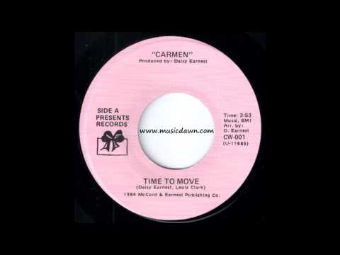Carmen - Time To Move [Presents Records] 1984 Boogie Funk 45