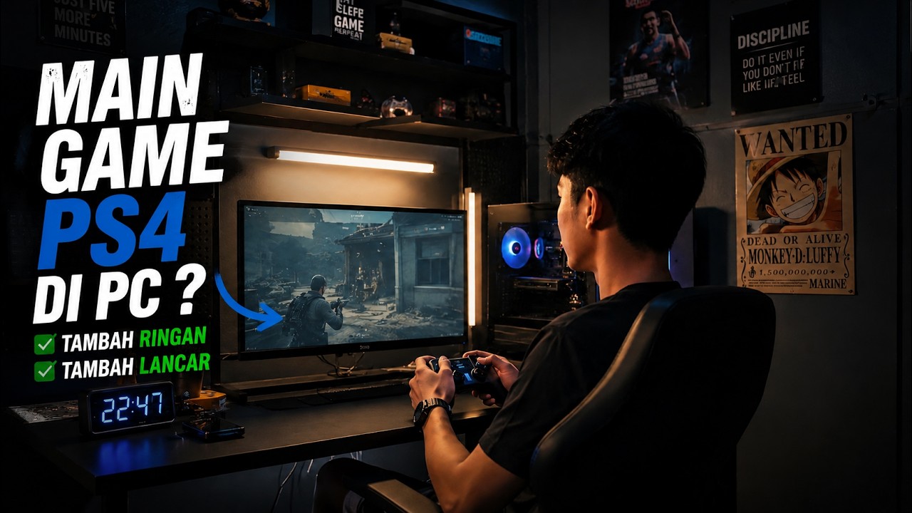 Sekarang Main PS4 Di PC Makin Ringan - Makin Lancar!!!