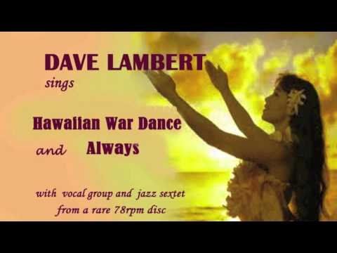Dave Lambert sings