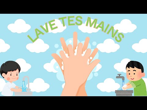 Lave tes mains - Comptine éducative