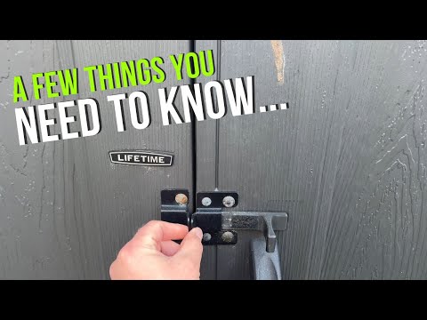 Lifetime 60202 Outdoor Storage Shed: A Quick Review and Tour