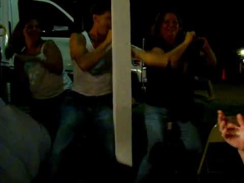Brett Allen Morgan dances the night away and encourgages us to take a back road.AVI