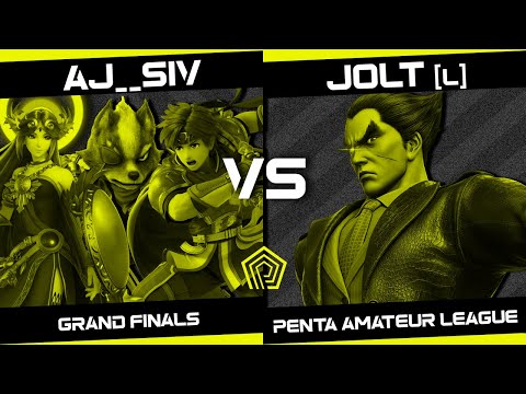 Penta League Playoffs - GRAND FINALS - aj__siv (Palutena/Roy/Wolf) vs Jolt (Kazuya)