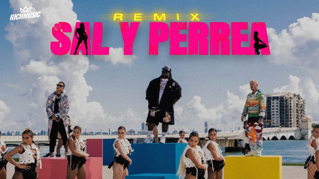 Sech, Daddy Yankee, J Balvin — Sal y Perrea Remix