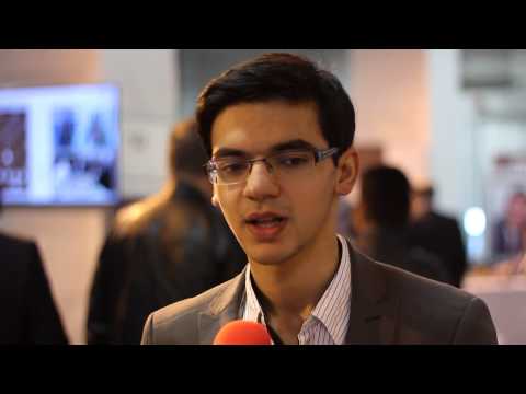 Olympiad Tromsø 2014 - A quick chat with Anish Giri