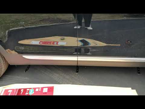 Kia Telluride Running Boards by Broadfeet mid-install snapshot