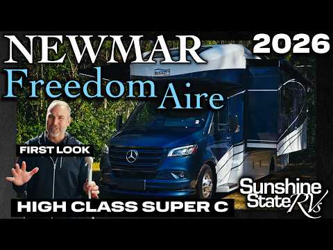 Newmar’s First Small Class C RV! 2026 Freedom Aire Complete Walkthrough