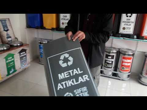 Sıfır Atık Projesi Metal Atık Kutusu Kurulumu