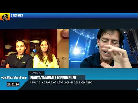 Marta Talaván y Lorena Rufo en Una Víbora para Cenar. PROGRAMA 21