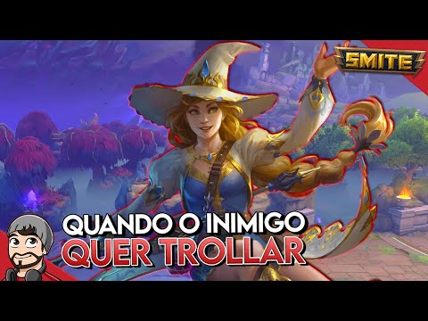 QUANDO O INIMIGO COMEÇA A TROLLAR! THE MORRIGAN MID - Master Ranked Conquista - ⚡ Smite BR