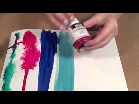 Differences between acrylic paints