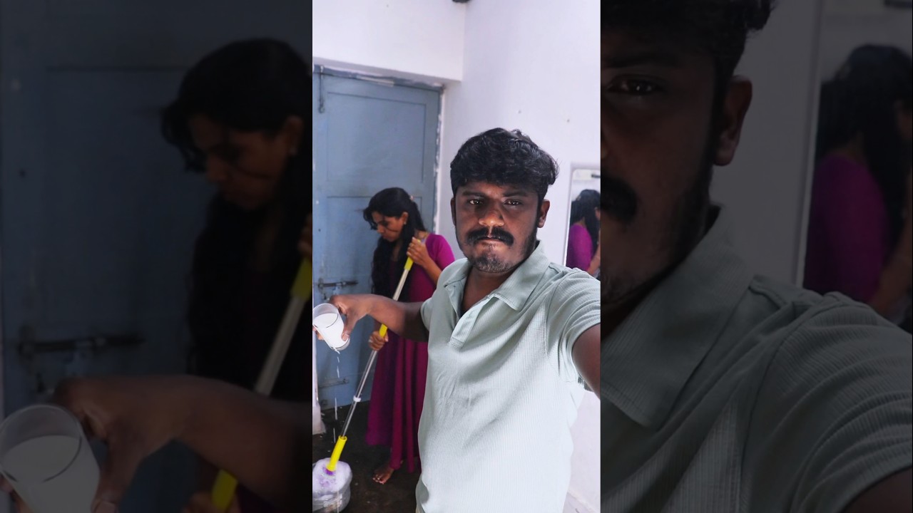 adapavi 😲 wait for end 🥺 husband vs wife alaparaigal 😆😂💯#trending #shorts #youtubeshorts