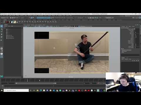 How to setup an image plane in Maya