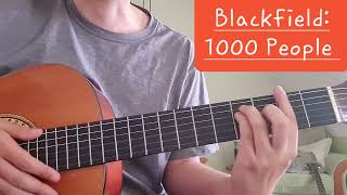 Blackfield - 1000 People | Guitar Lesson #stevenwilson #guitarlesson #blackfield
