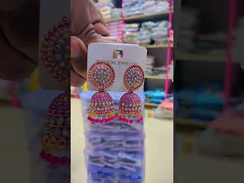 Rupali fashions multy rajkot earings jhumka