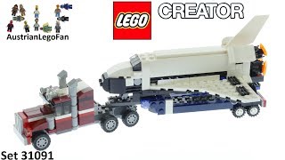 Lego Creator 31091 Shuttle Transporter - Lego 31091 Speed Build by AustrianLegoFan