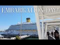 Carnival Firenze Embarkation Day First Impressions Boarding Experience