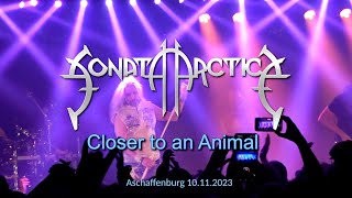 Sonata Arctica - Closer to an Animal - Live at Aschaffenburg 10.11.2023