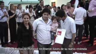 preview picture of video 'Noventa familias de la ciudad de Pichanal, Salta, recibieron las llaves de su nueva vivienda'