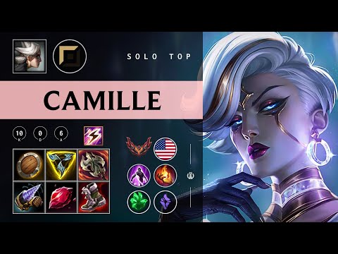 Camille Top vs Gangplank - NA Grandmaster Patch 26.02