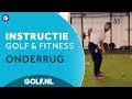 GOLF & Fitness: Lage rug