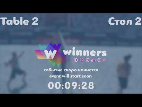Winners League  06.09.21 Biletska Inna - Palazhchenko Yuliia 21:30