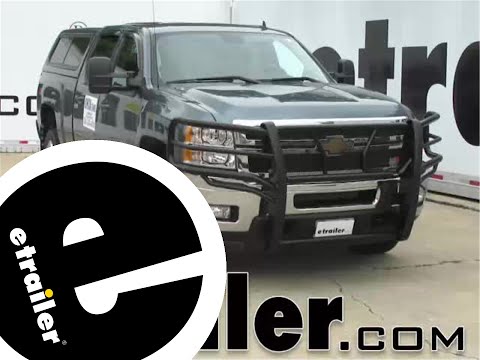etrailer | Mount: Westin HDX Grille Guard with Punch Plate on a 2014 Chevrolet Silverado 2500