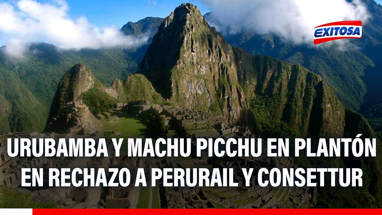 🔴🔵 Cusco: Urubamba y Machu Picchu en plantón preventivo en rechazo a PeruRail y Consettur