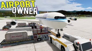 OWN YOUR OWN GIGANTIC MULTI MILLION DOLLAR AIRPORT! - Airport Simulator 2019 Gameplay