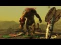 Fallout 4 - Hitting Homerun  on Ancient Behemoth & Radscorpions (Survival)