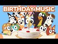 Bluey Birthday Party Music Song Playlist Animated TV Loop Background