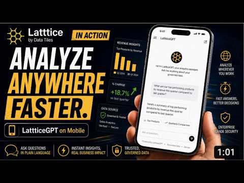 Prepare trusted data for AI, Latttice walkthrough