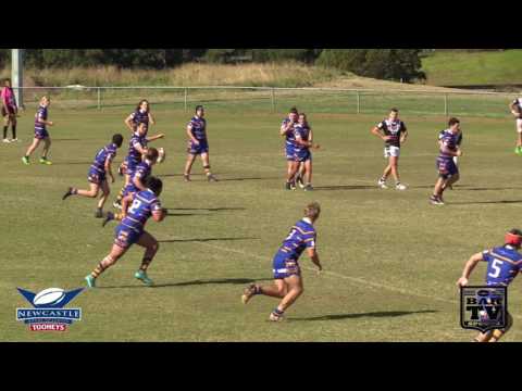 2017 Newcastle RL Round 5 U19's Highlights - Maitland Pickers v Lakes United Seagulls