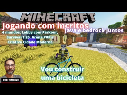 EPIC Minecraft Livestream: Building Monark Bike with Subscribers!