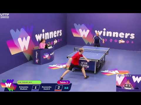 WINners CUP table 2  26.01 Kolomiets Vladimir - Kuzmenko Dmitrii  11:30