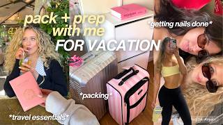 pack and prep with me for europe! ✈️ (travel essentials + how i pack)