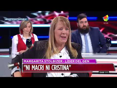 Margarita Stolbizer en el círculo rojo intratable