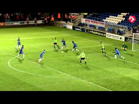Peterborough 1-3 Blades - goals