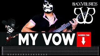 Black Veil Brides - My Vow (Guitar Cover by Masuka W/Tab)