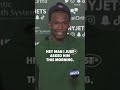 All Garrett Wilson wants is a ticket from his new QB ? #shorts
